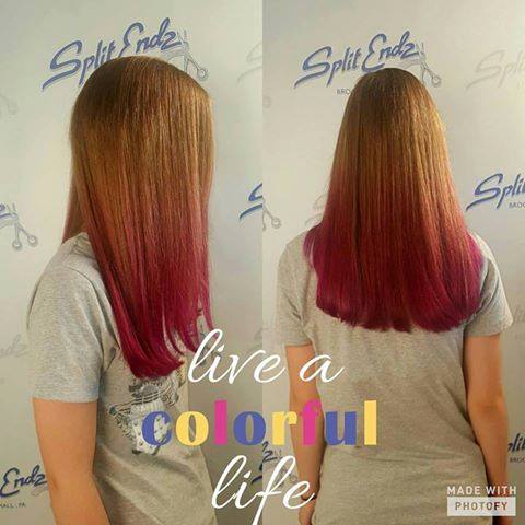 2_pink-ombre broomall hair salon