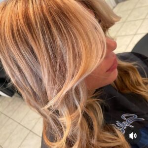 Hair by Samantha. Give a call to schedule your next Salon Visit @splitendzsalonbroomall 610 353 3900