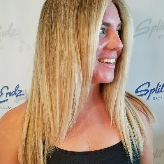 blonde balayage highlights