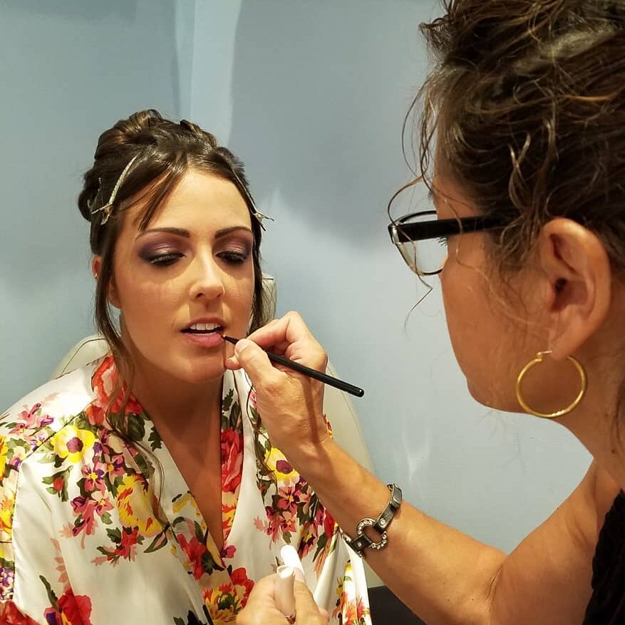 makeup and brows